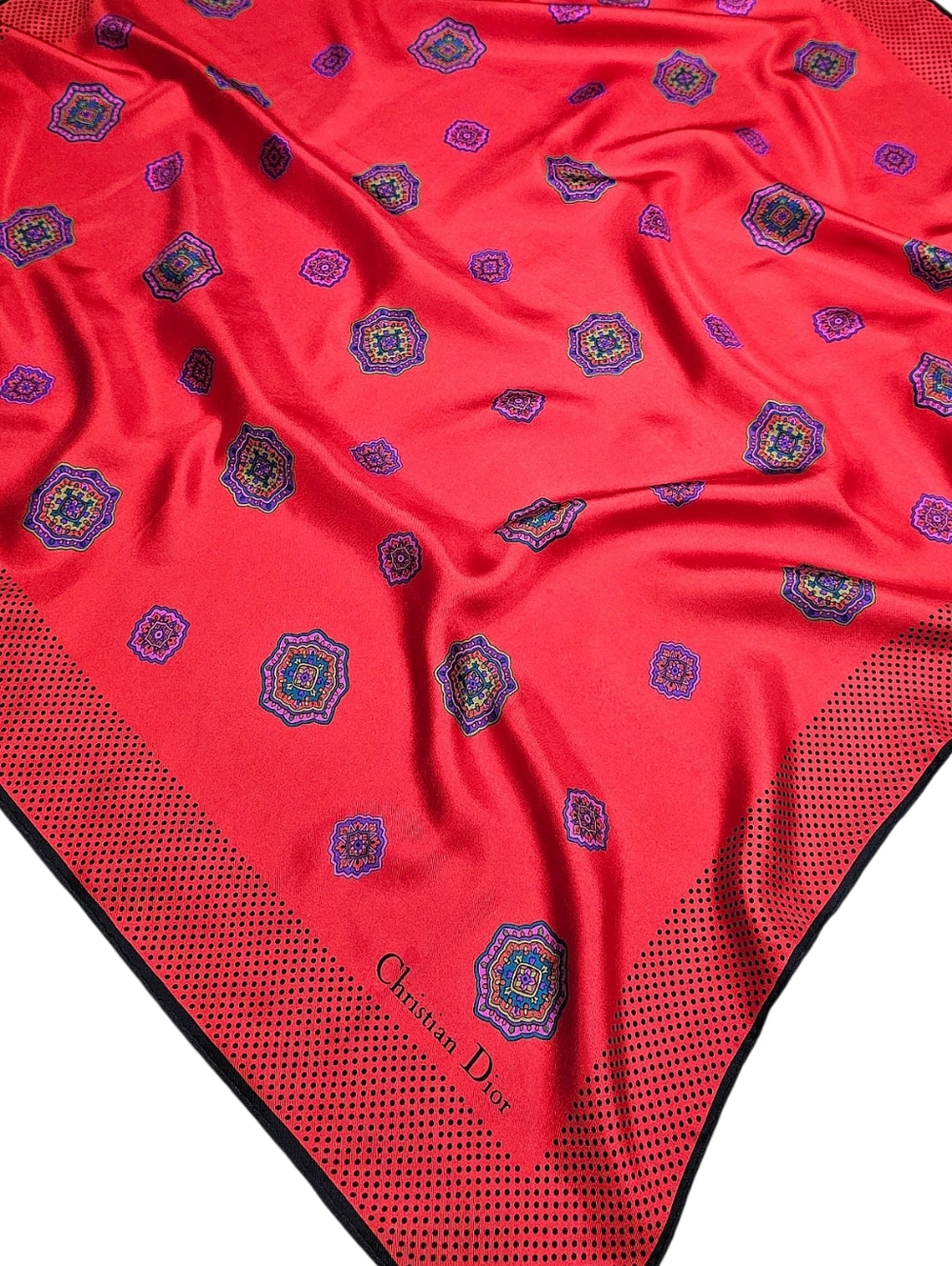 CHRISTIAN DIOR SCARF - Picture 12 of 14